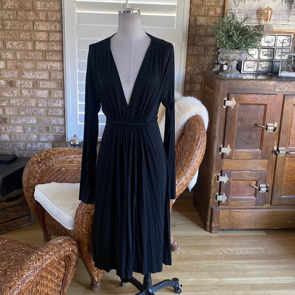 Rachel Pally Dresses & Skirts - RACHEL PALLY NORDSTROM BLACK LONG SLEEVE CAFTAN DRESS 2X NEW